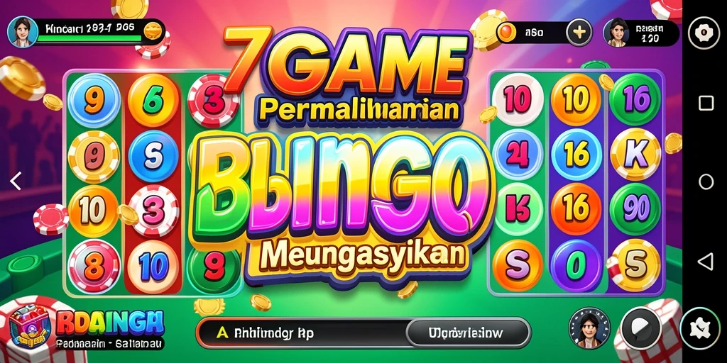 Gameplay Bingo yang seru dan interaktif di 7GAME.