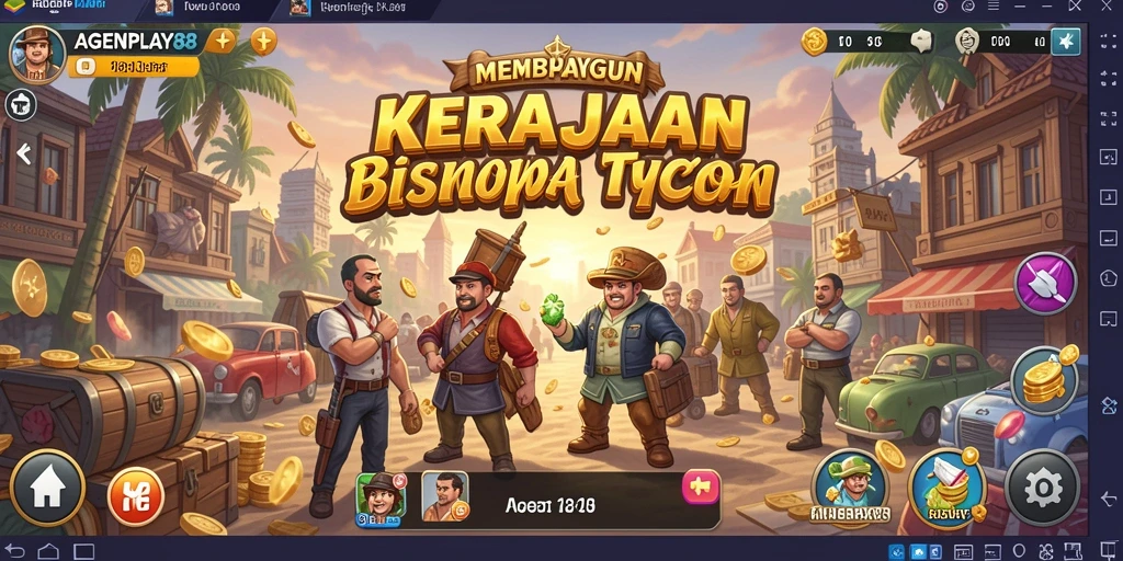 Gameplay AGENPLAY88 yang seru dan imersif dalam membangun bisnis.