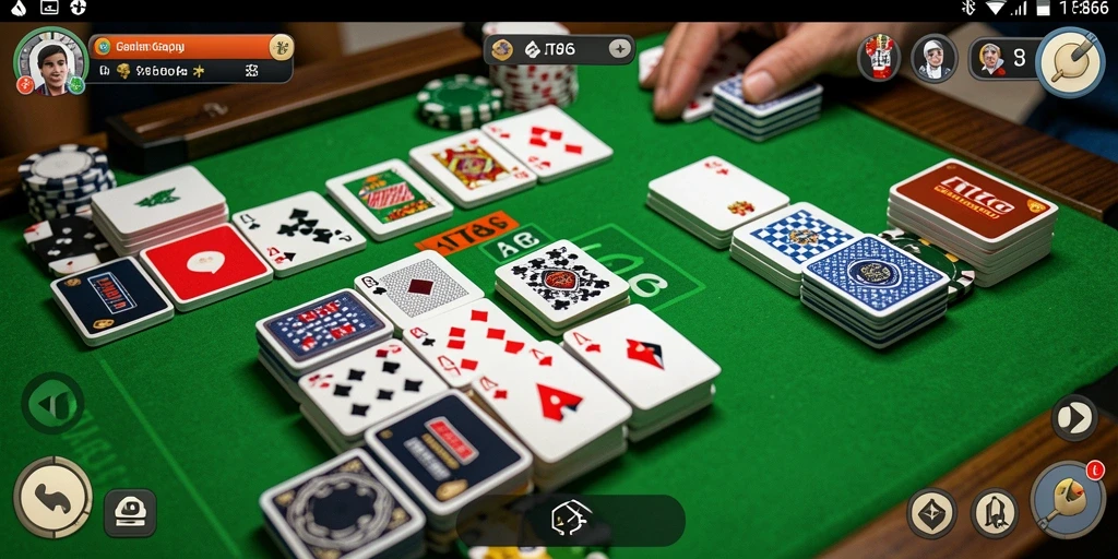 Gameplay seru Gaple di AT866 dengan grafik menarik.