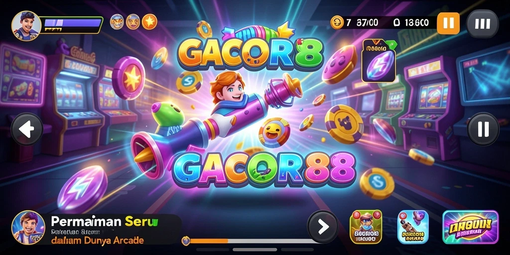Tampilan gameplay GACOR88 yang penuh aksi dan seru.