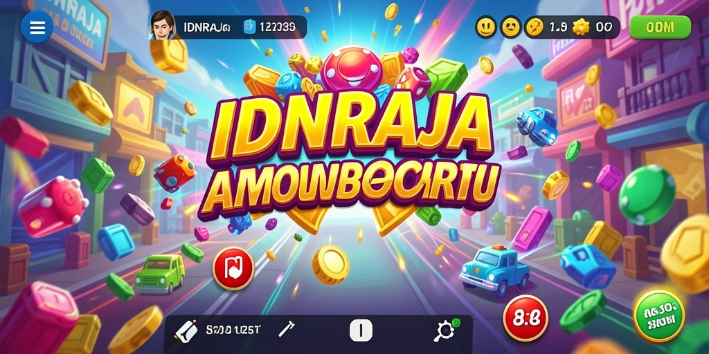 Screenshot gameplay IDNRAJA menampilkan aksi seru dalam permainan Arcade.