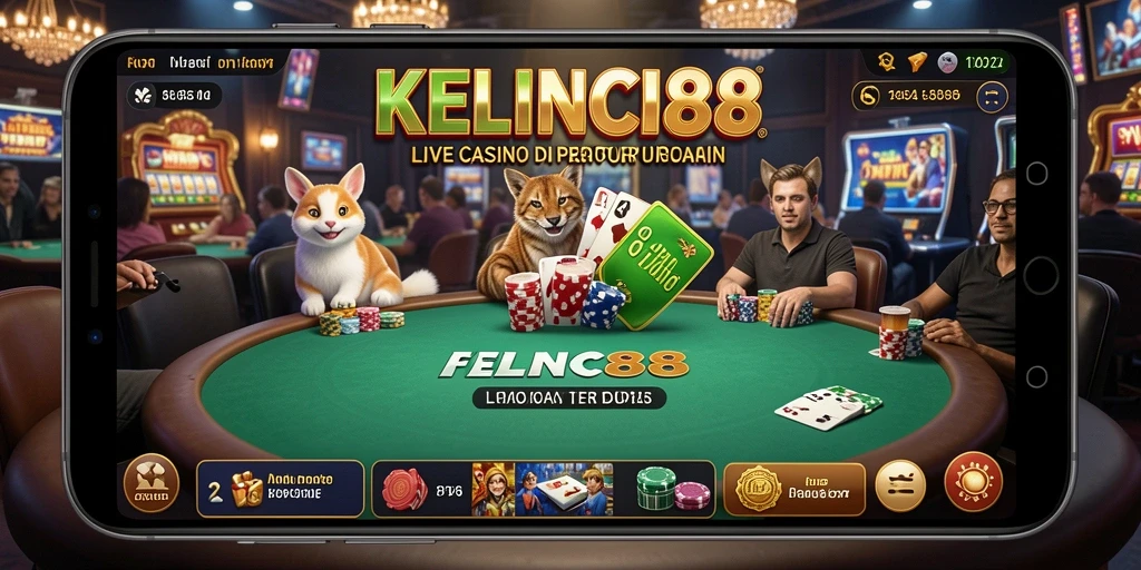 Tampilan screenshot KELINCI88 yang menunjukkan gameplay Live Casino yang menarik.