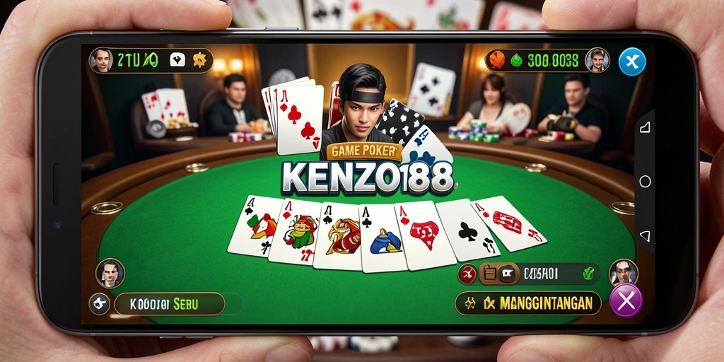 Gameplay seru dari KENZO188 dengan pengalaman poker yang nyata.
