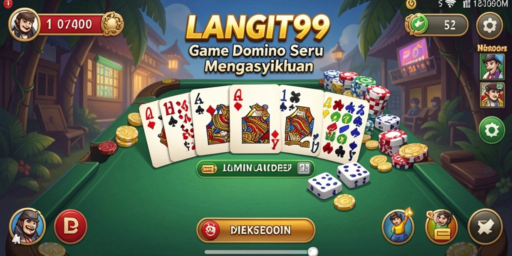 Tampilan gameplay LANGIT99 yang seru dan interaktif.