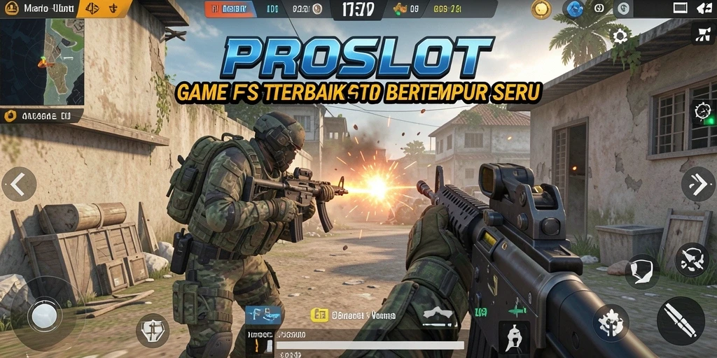 Screenshot gameplay PROSLOT yang menegangkan dan penuh aksi.