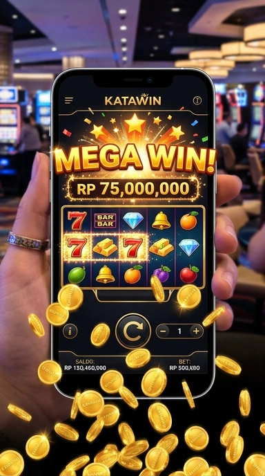 Tampilan beranda aplikasi katawin yang intuitif dan menarik.